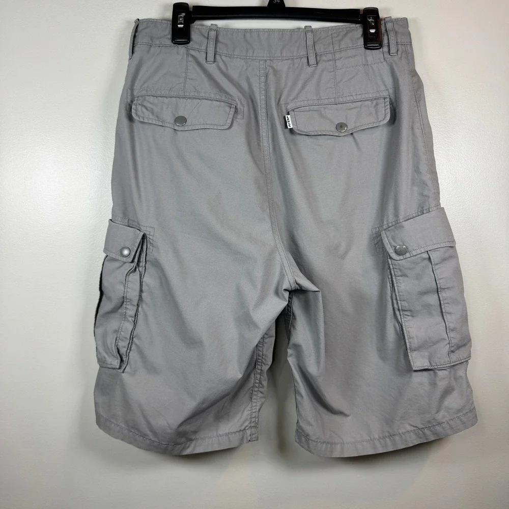 Levis Cargo Utility Shorts Mens 31 Multi Pocket Ripstop‎ Workwear Gorpcore